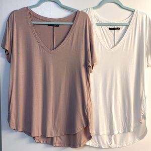 2 super soft Abercrombie oversized t shirts